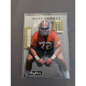Mark Thomas 1992 Skybox Primetime #319 - Rookie - 49ers - NFL - Fresh Pull